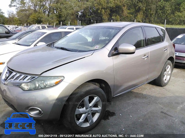 2009 NISSAN MURANO S/SL JN8AZ18U19W018691 зображення 1