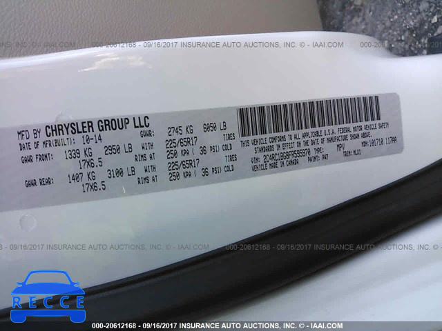 2015 CHRYSLER Town & Country TOURING 2C4RC1BG8FR595970 image 8