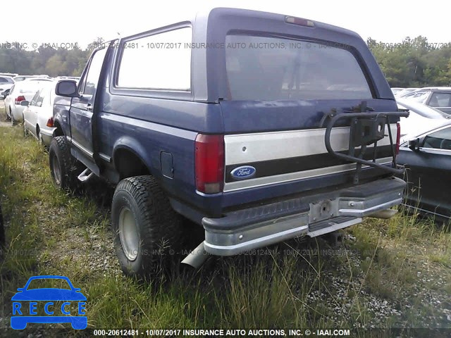 1994 Ford Bronco U100 1FMEU15H3RLA13055 зображення 2