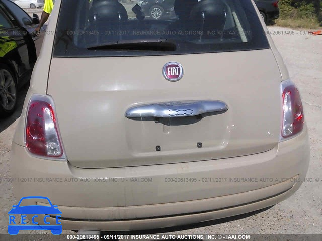 2012 Fiat 500 3C3CFFAR6CT365676 Bild 5