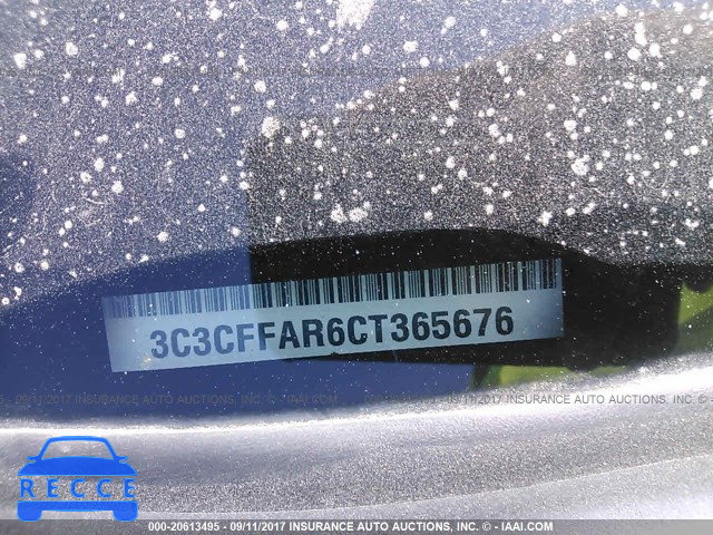 2012 Fiat 500 3C3CFFAR6CT365676 Bild 8