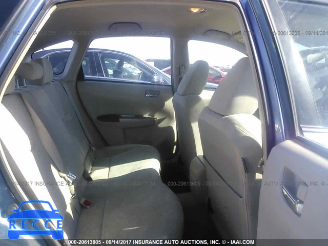 2008 Subaru Impreza 2.5I JF1GH61688G808926 image 7