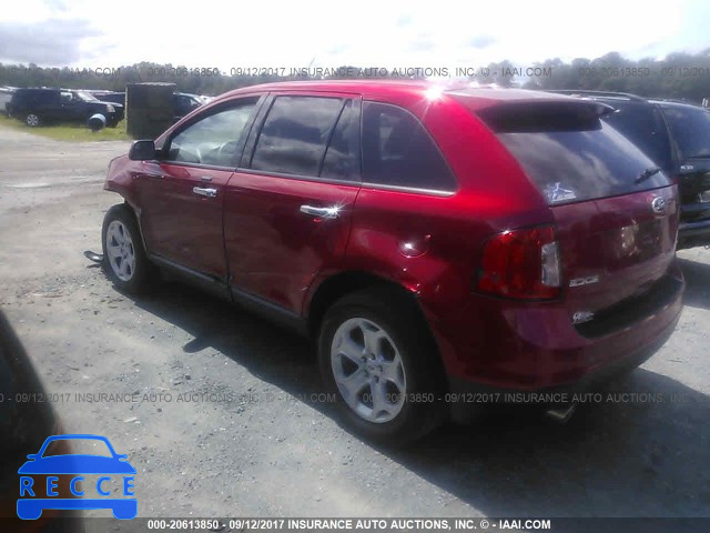 2011 FORD EDGE SEL 2FMDK3JC2BBA97737 image 2