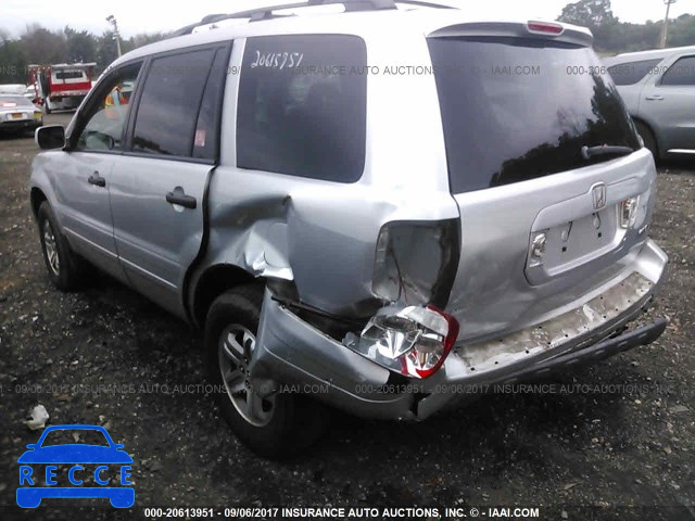 2005 HONDA PILOT 2HKYF18545H530893 image 2