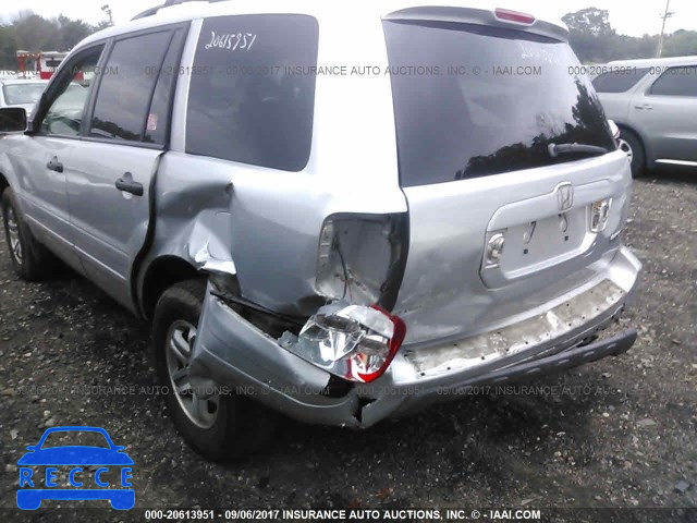 2005 HONDA PILOT 2HKYF18545H530893 image 5
