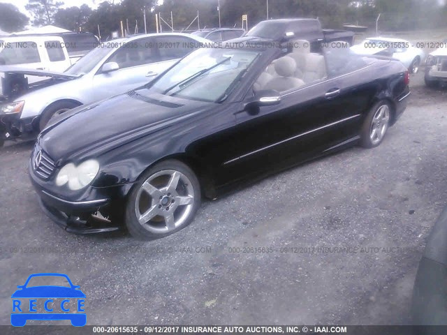 2005 Mercedes-benz CLK WDBTK75G75T046869 image 1