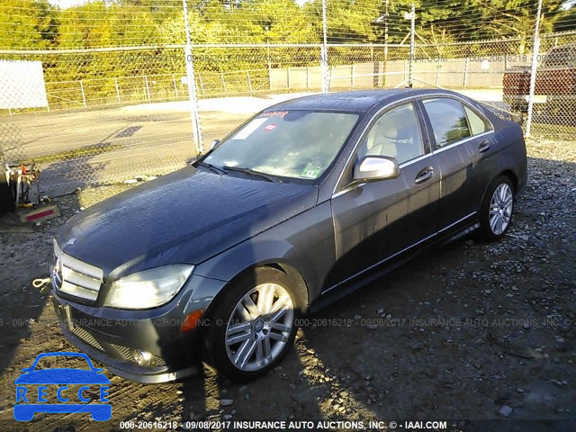 2008 Mercedes-benz C WDDGF81X98F126413 зображення 1