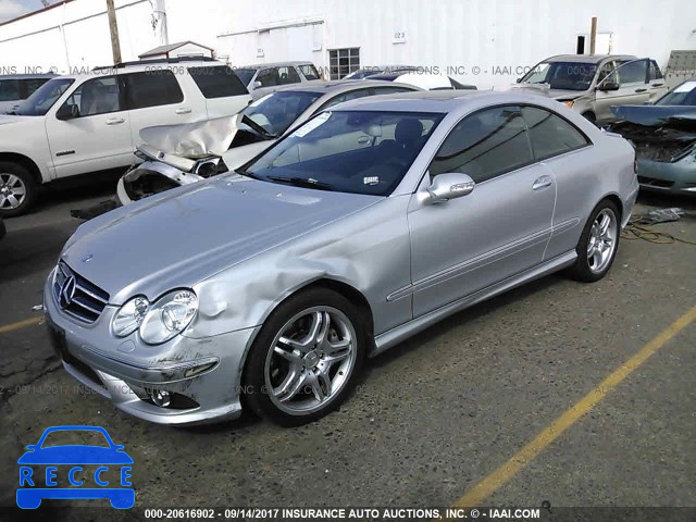 2009 Mercedes-benz CLK WDBTJ72H19F268182 image 1