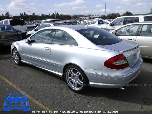 2009 Mercedes-benz CLK WDBTJ72H19F268182 image 2