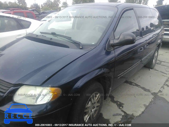 2006 DODGE GRAND CARAVAN 1D4GP24R76B551427 зображення 1