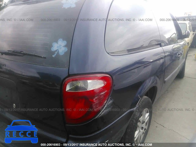 2006 DODGE GRAND CARAVAN 1D4GP24R76B551427 зображення 3