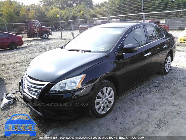 2015 Nissan Sentra 3N1AB7AP8FY242183 image 1