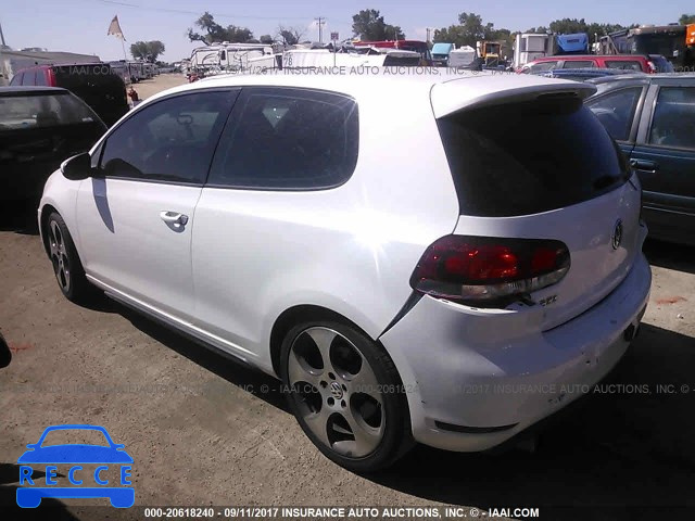 2010 Volkswagen GTI WVWFD7AJXAW243327 image 2