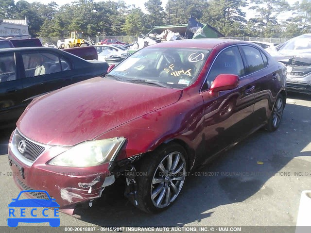 2008 Lexus IS 250 JTHCK262682025379 зображення 1