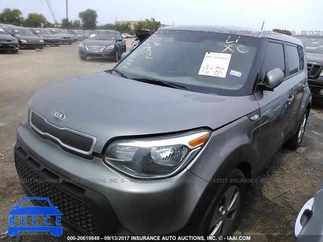 2014 KIA Soul KNDJN2A25E7088303 Bild 1