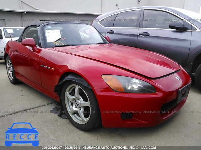 2000 Honda S2000 JHMAP1143YT001191 image 0