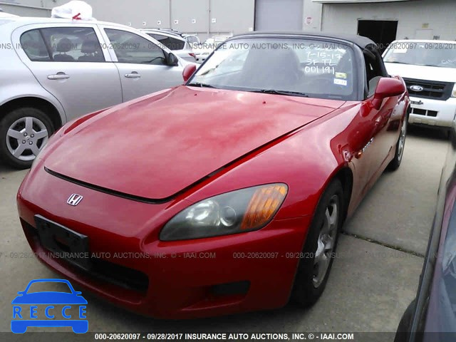 2000 Honda S2000 JHMAP1143YT001191 image 1