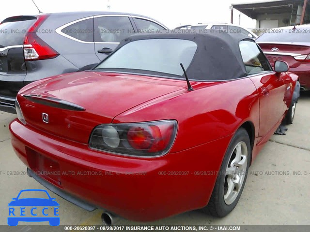 2000 Honda S2000 JHMAP1143YT001191 image 3