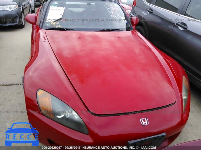 2000 Honda S2000 JHMAP1143YT001191 image 5
