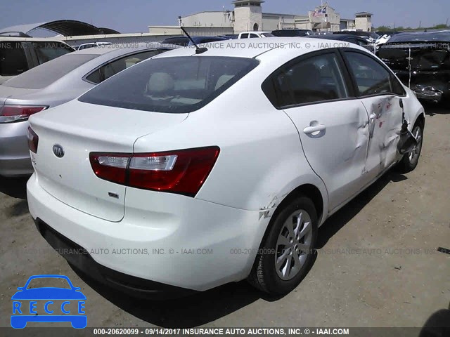 2013 KIA RIO KNADM4A3XD6256636 зображення 3