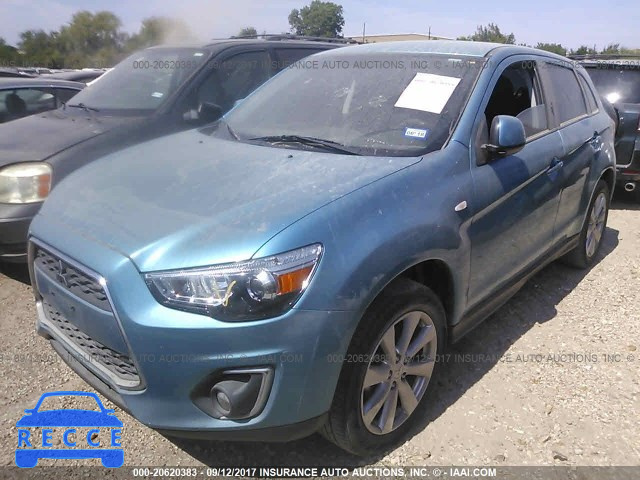 2014 Mitsubishi Outlander Sport ES 4A4AP3AU0EE030508 Bild 1