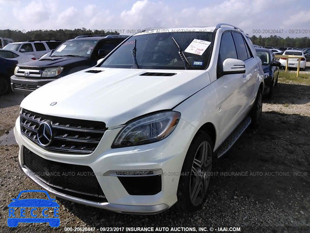 2013 Mercedes-benz ML 63 AMG 4JGDA7EB6DA173163 Bild 1