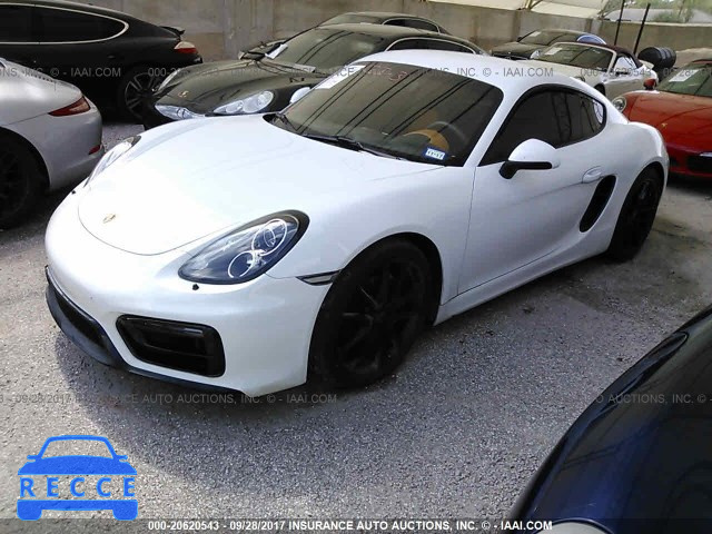 2014 Porsche Cayman WP0AA2A83EK171242 image 1