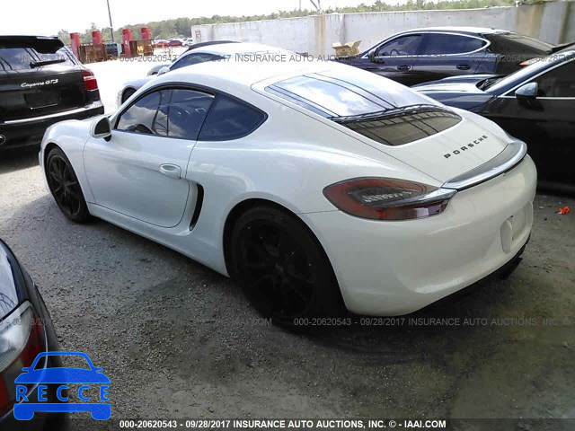2014 Porsche Cayman WP0AA2A83EK171242 image 2
