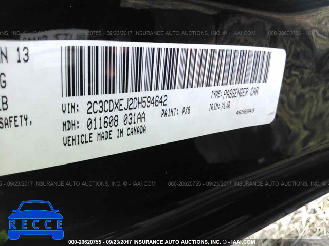 2013 Dodge Charger 2C3CDXEJ2DH594642 image 8