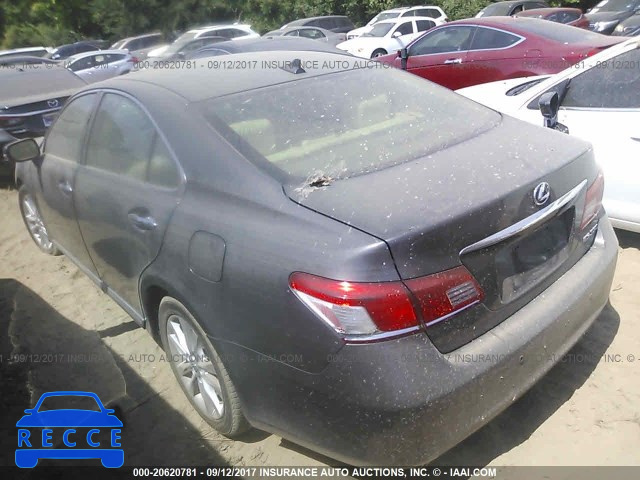 2012 Lexus ES 350 JTHBK1EG7C2501733 image 2