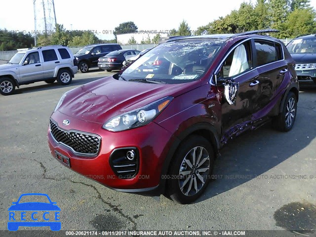 2017 KIA SPORTAGE KNDPNCAC2H7249428 зображення 1