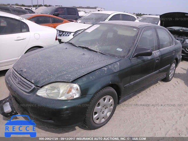 2000 Honda Civic 1HGEJ6676YL016824 Bild 1