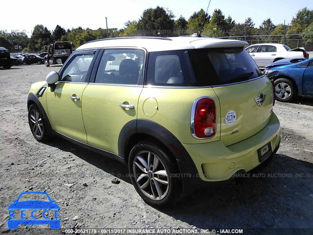 2011 MINI COOPER S COUNTRYMAN WMWZC3C59BWL79567 image 2