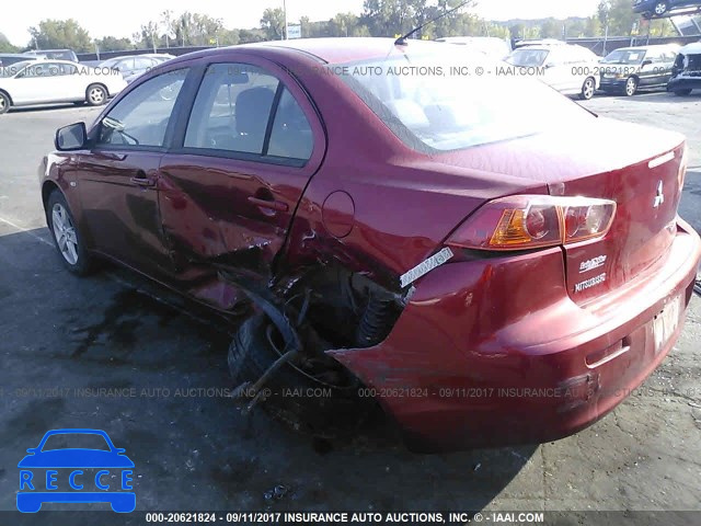 2008 Mitsubishi Lancer ES JA3AU26U88U003293 зображення 2