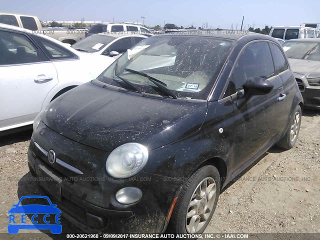 2014 Fiat 500 POP 3C3CFFARXET275692 Bild 1