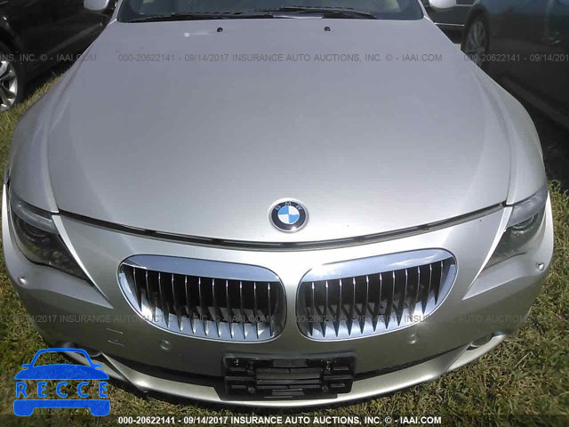 2005 BMW 645 CI AUTOMATICATIC WBAEK73465B328670 image 5