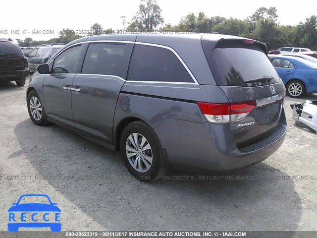 2016 Honda Odyssey EXL 5FNRL5H6XGB028887 зображення 2