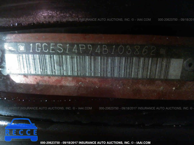 2004 Chevrolet SSR 1GCES14P94B103862 image 8