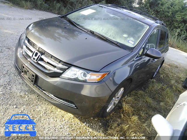 2014 Honda Odyssey EXL 5FNRL5H65EB074902 зображення 1