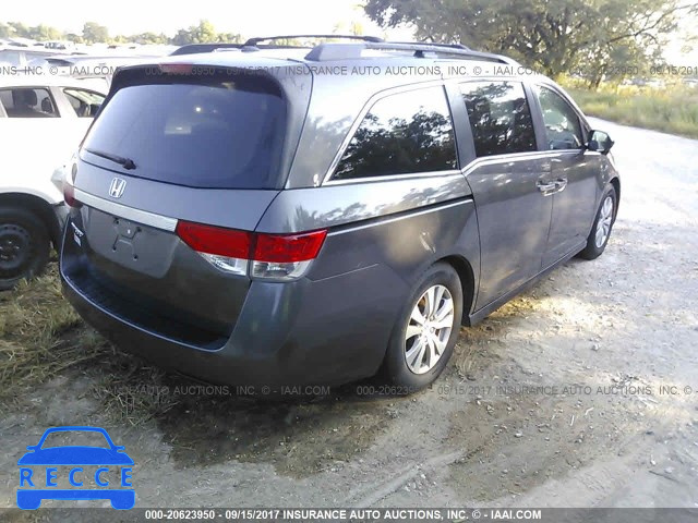 2014 Honda Odyssey EXL 5FNRL5H65EB074902 зображення 3