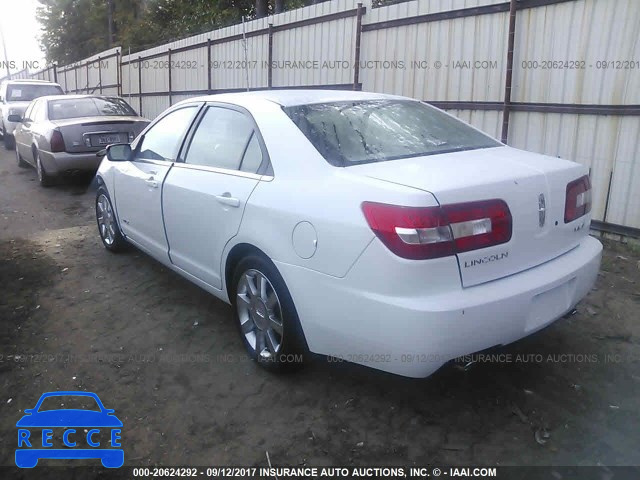 2007 Lincoln MKZ 3LNHM26T97R661231 Bild 2