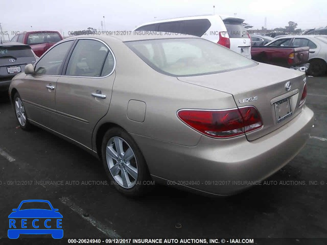 2005 Lexus ES JTHBA30G555123662 image 2