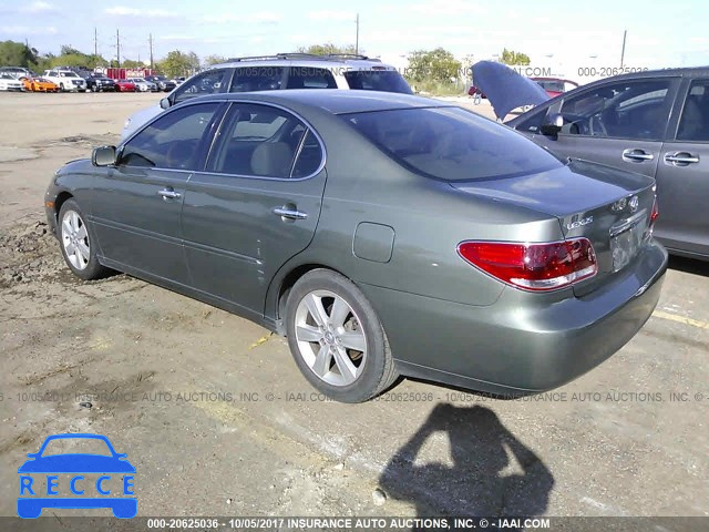 2005 Lexus ES JTHBA30G555132085 image 2