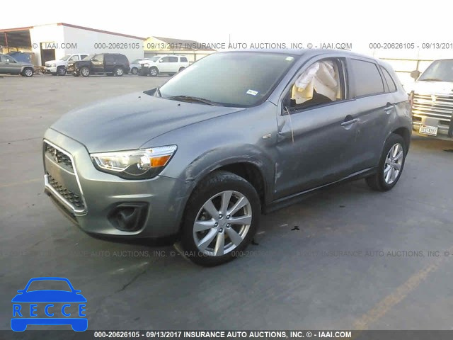 2014 Mitsubishi Outlander Sport ES 4A4AP3AU2EE008039 image 1