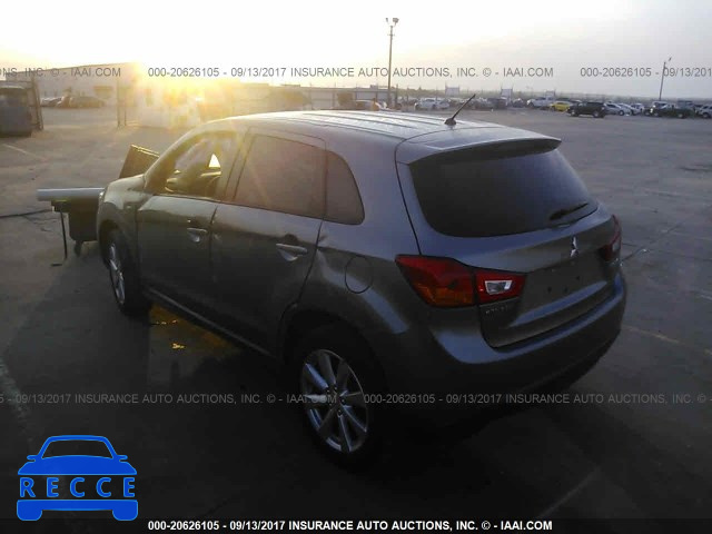2014 Mitsubishi Outlander Sport ES 4A4AP3AU2EE008039 image 2