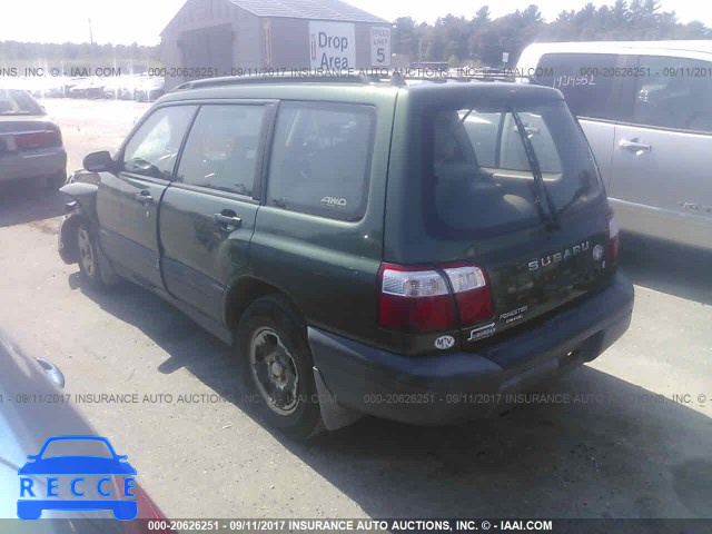 2002 SUBARU FORESTER JF1SF63532H714961 image 2