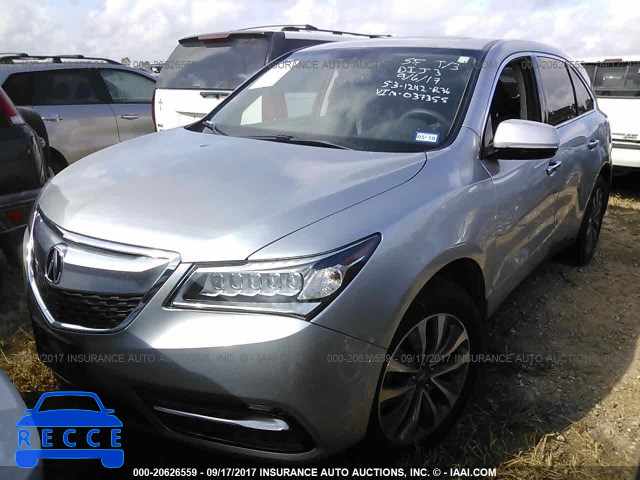 2014 Acura MDX TECHNOLOGY 5FRYD4H44EB037355 Bild 1