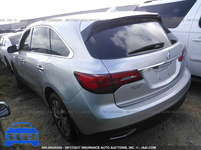 2014 Acura MDX TECHNOLOGY 5FRYD4H44EB037355 Bild 2