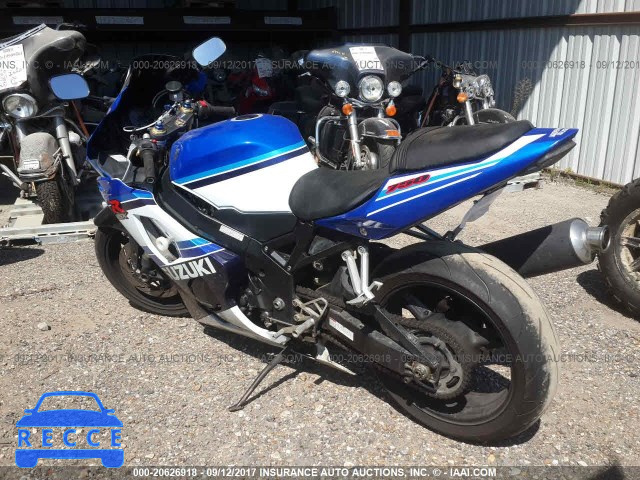 2005 Suzuki GSX-R750 JS1GR7JA952107364 image 2