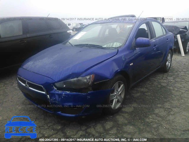 2008 Mitsubishi Lancer ES JA3AU26UX8U005515 image 1